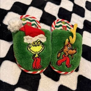 The Grinch and Max Kids Slippers